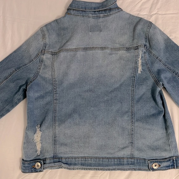 Ci Sono Distressed Denim Jacket - Picture 6 of 6
